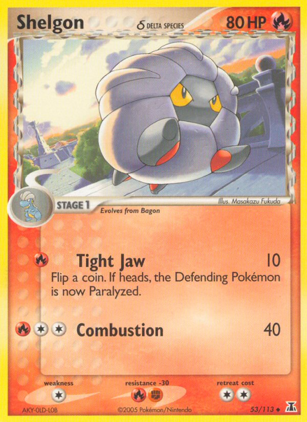 Shelgon Delta species 53/114