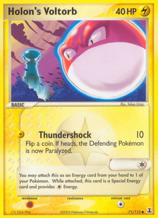 Holon's Voltorb 71/114