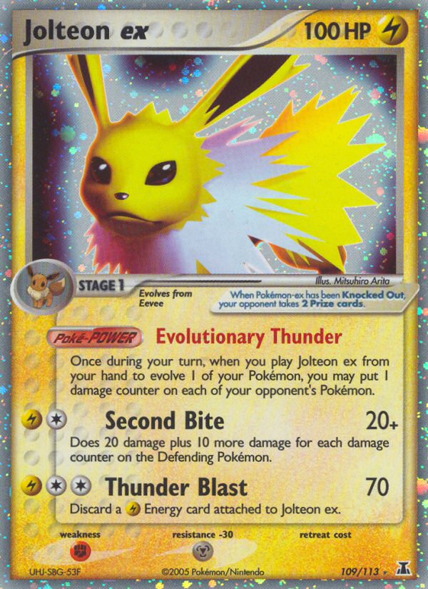 Jolteon ex 109/114