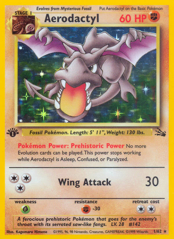 Aerodactyl 1st ed. 1/62