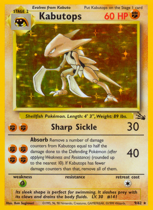 Kabutops 9/62