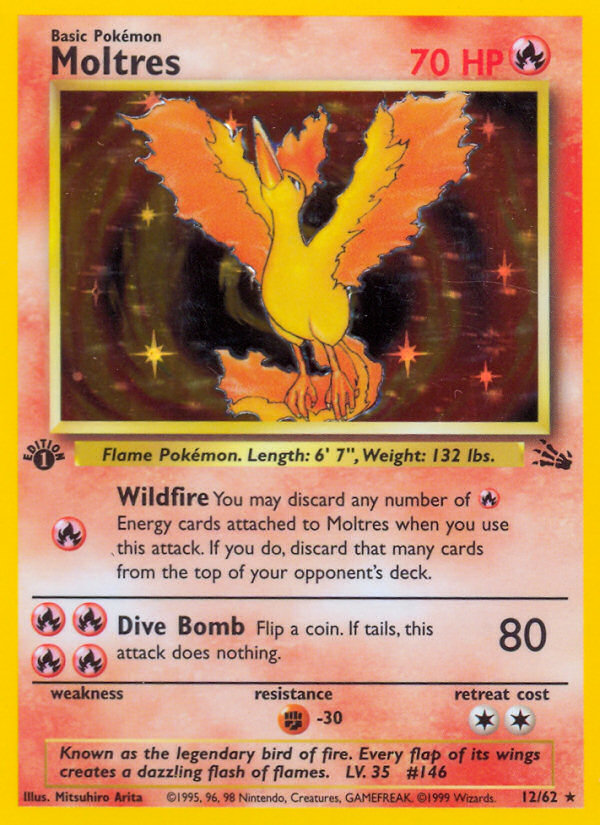 Moltres 1st ed. 12/62