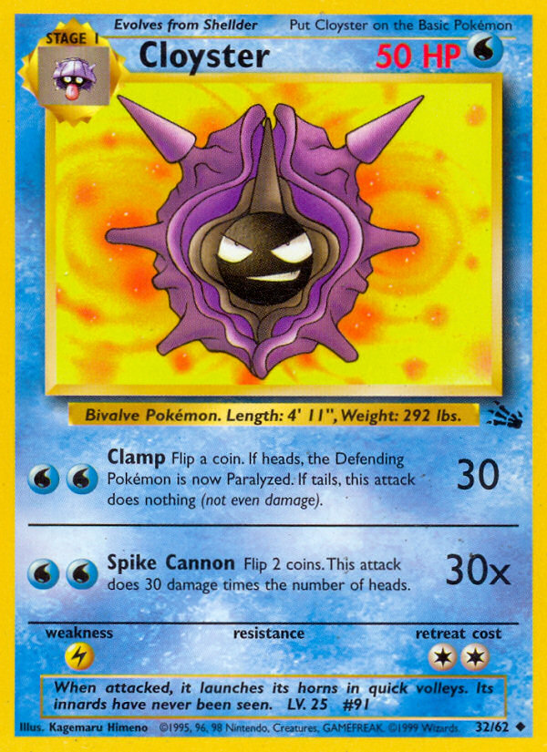 Cloyster 32/62
