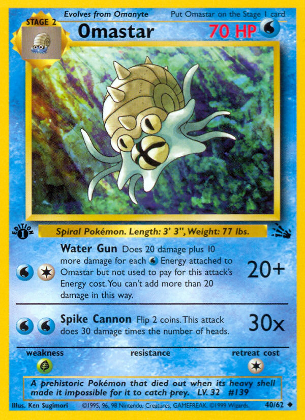 Omastar 1st ed. 40/62