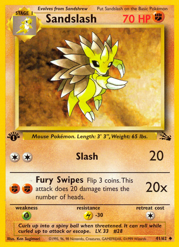 Sandslash 1st ed. 41/62