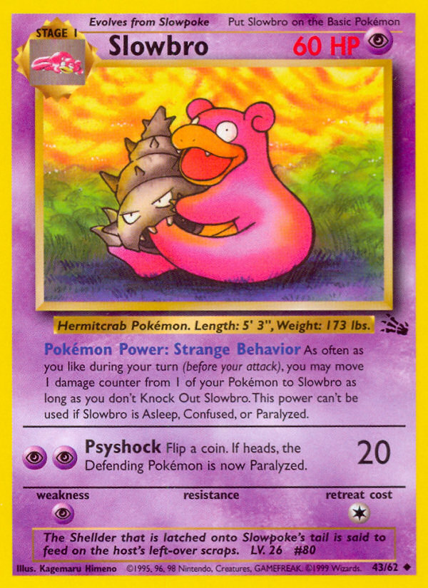 Slowbro 43/62