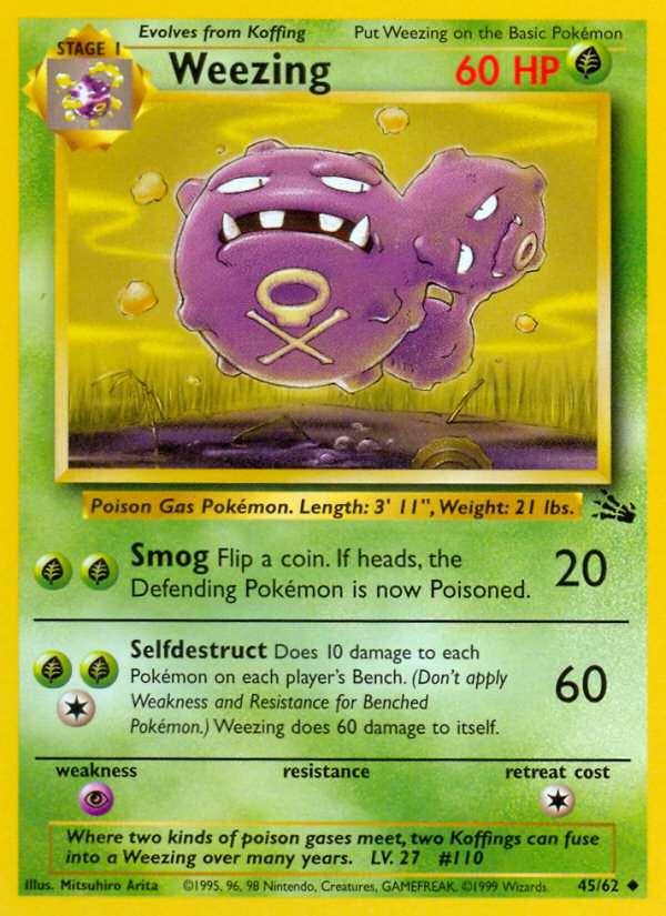 Weezing 45/62
