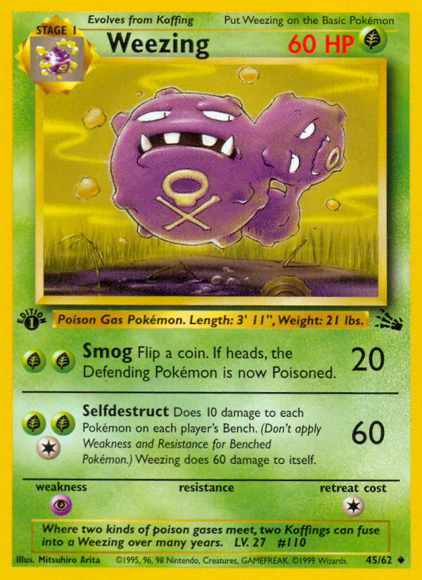 Weezing 1st ed. 45/62