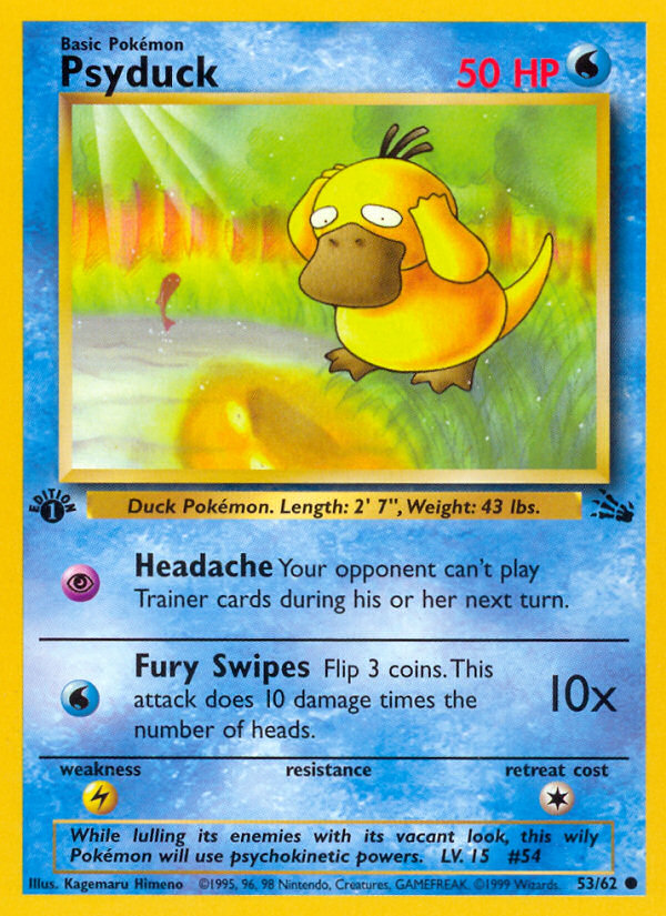 Psyduck 1st ed. 53/62