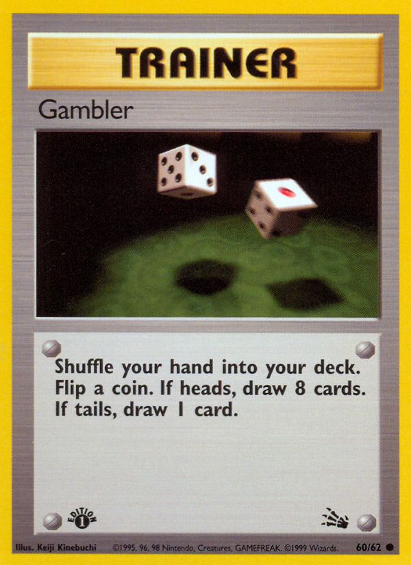 Gambler 1st ed. 60/62