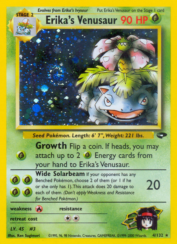 Erika's Venusaur 4/132
