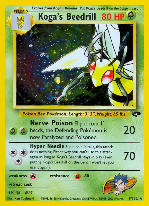 Koga's Beedrill 9/132