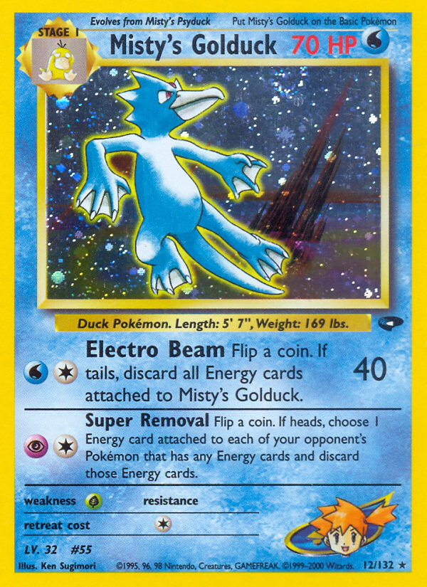 Misty's Golduck 12/132