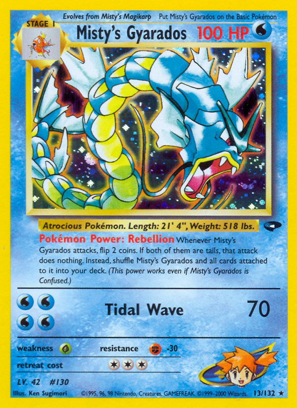 Misty's Gyarados 13/132