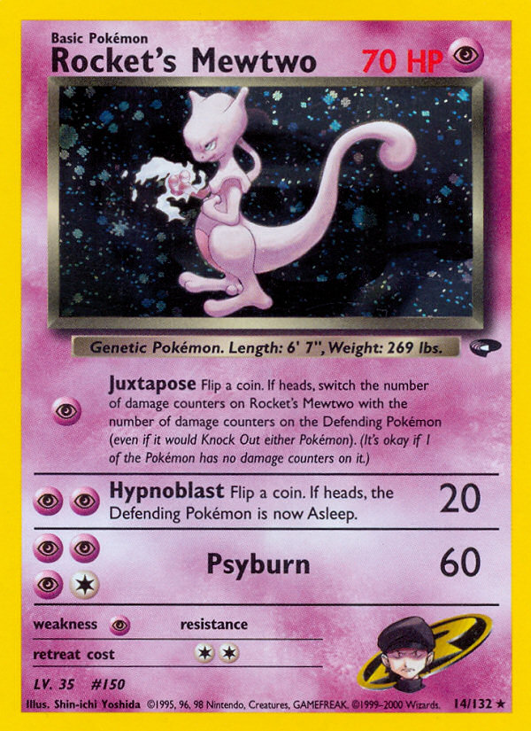 Rocket's Mewtwo 14/132