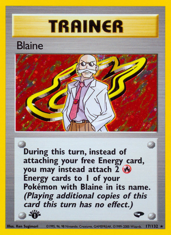 Blaine 1st ed. 17/132