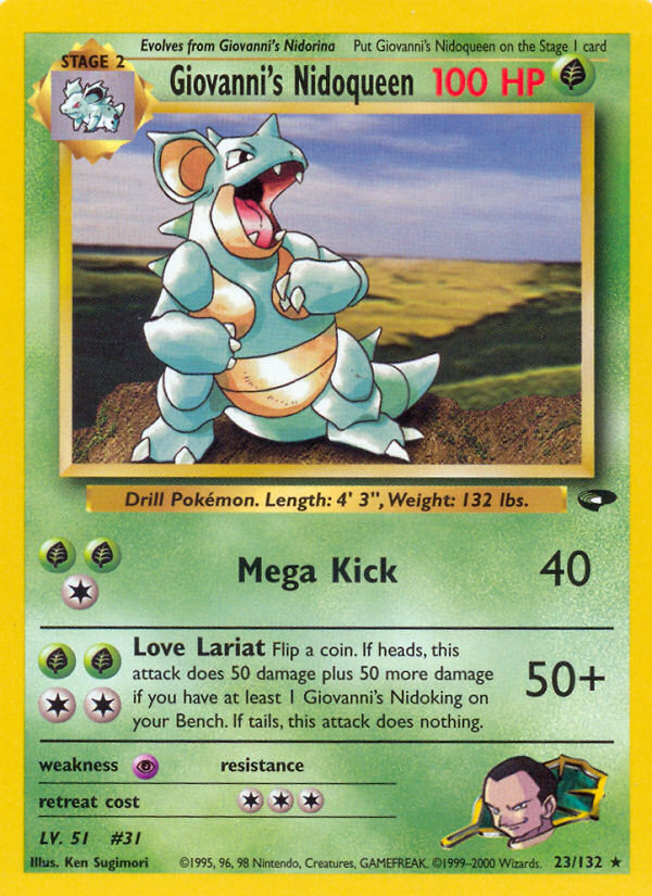 Giovanni's Nidoqueen 23/132