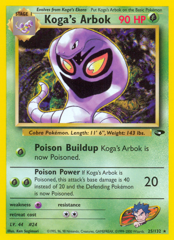 Koga's Arbok 25/132