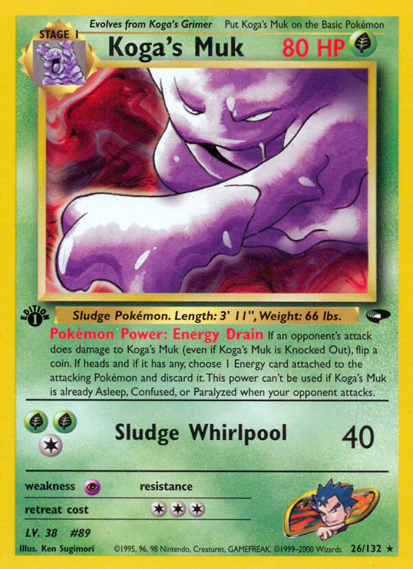 Koga's Muk 1st ed. 26/132