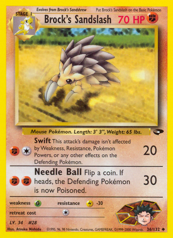 Brock's Sandslash 36/132