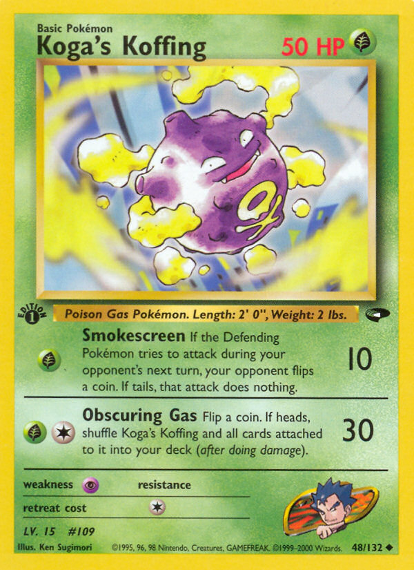 Koga's Koffing 1st ed. 48/132