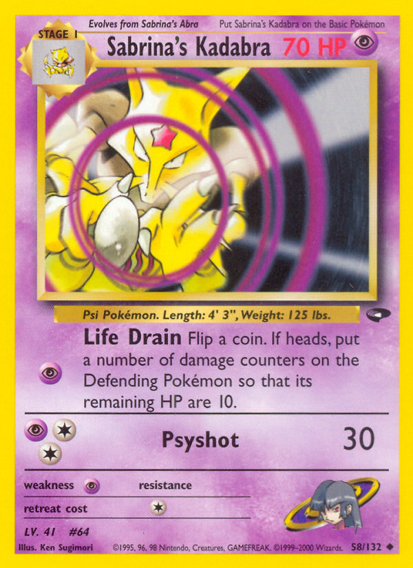 Sabrina's Kadabra 58/132