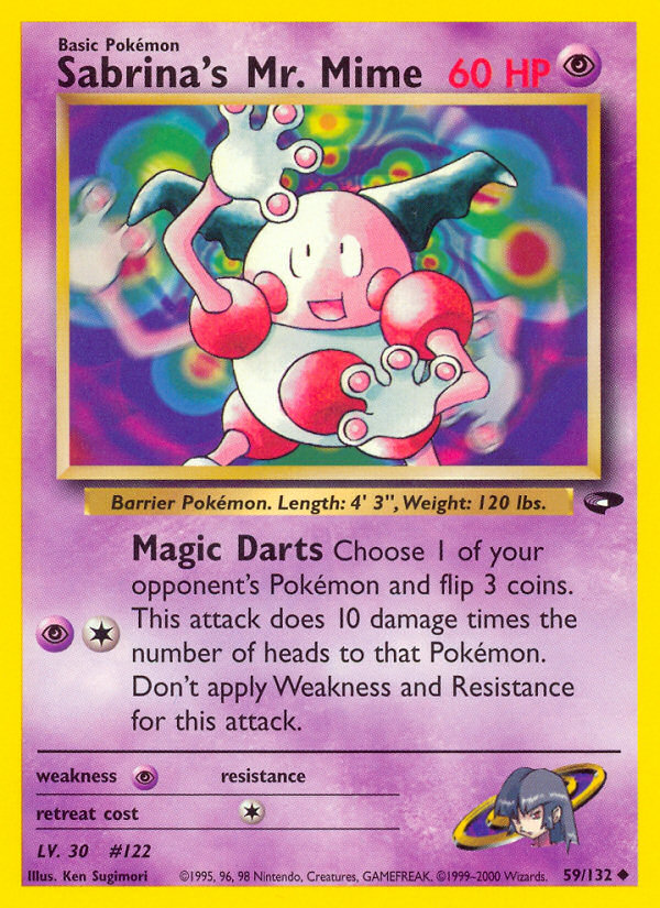 Sabrina's Mr. Mime 59/132