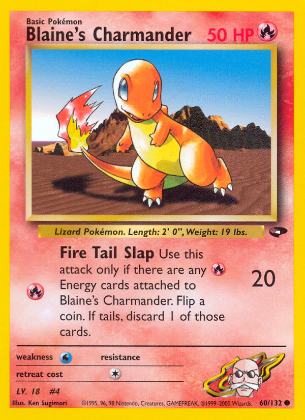 Blaine's Charmander 60/132