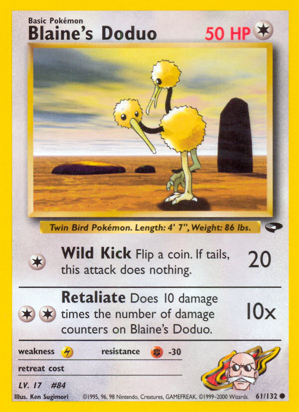 Blaine's Doduo 61/132