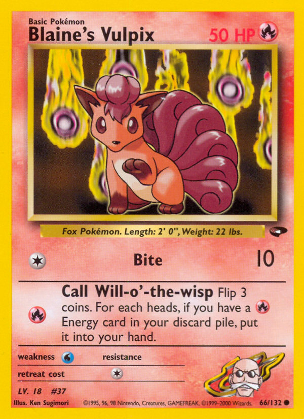 Blaine's Vulpix 66/132