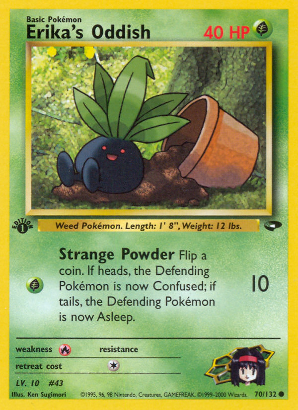 Erika's Oddish 1st ed. 70/132