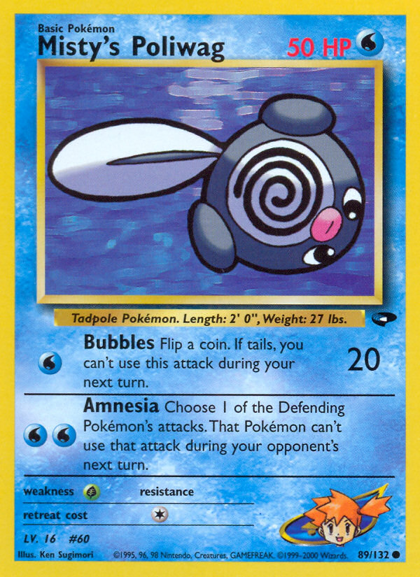 Misty's Poliwag 89/132