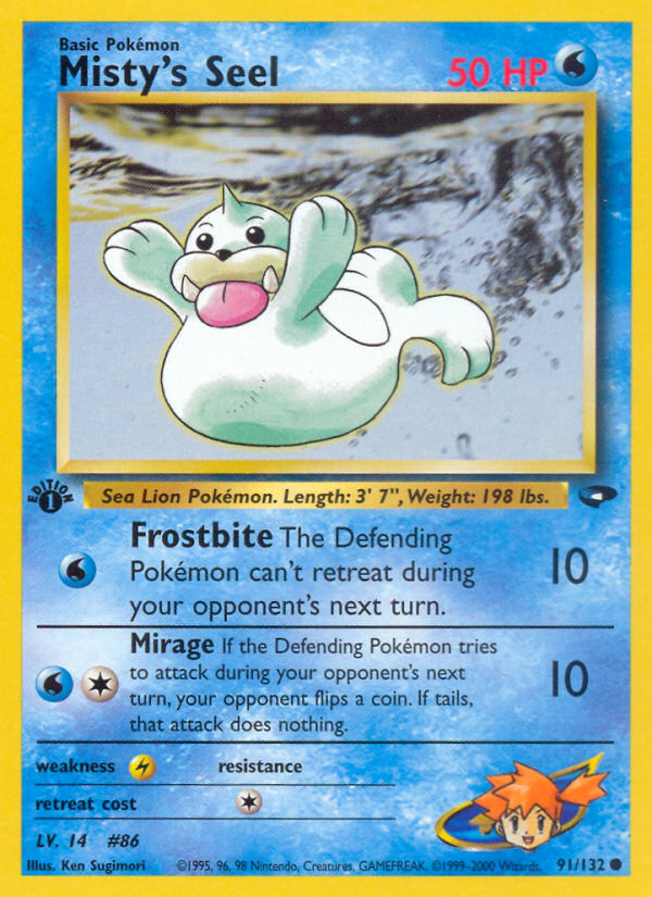 Misty's Seel 1st ed. 91/132