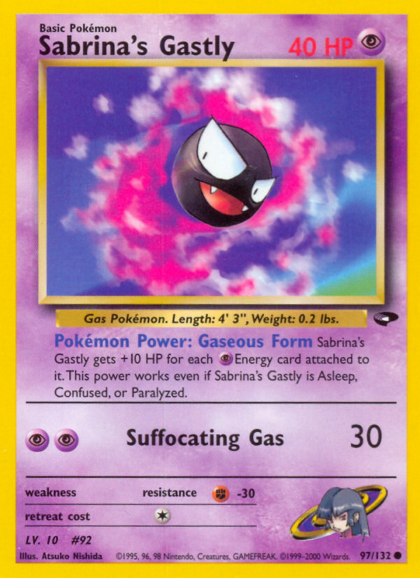 Sabrina's Gastly 97/132