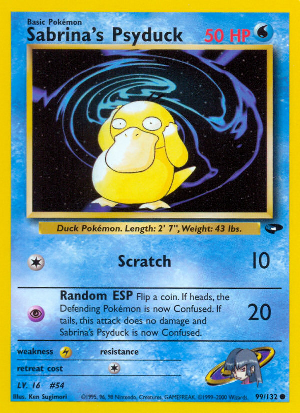 Sabrina's Psyduck 99/132