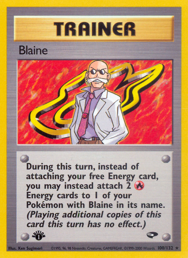 Blaine 1st ed. 100/132