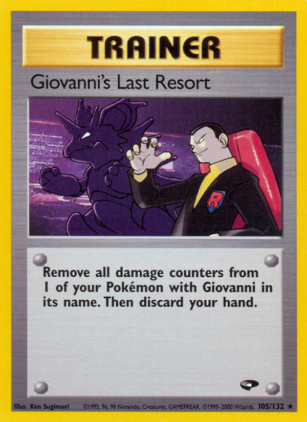 Giovanni's Last Resort 105/132