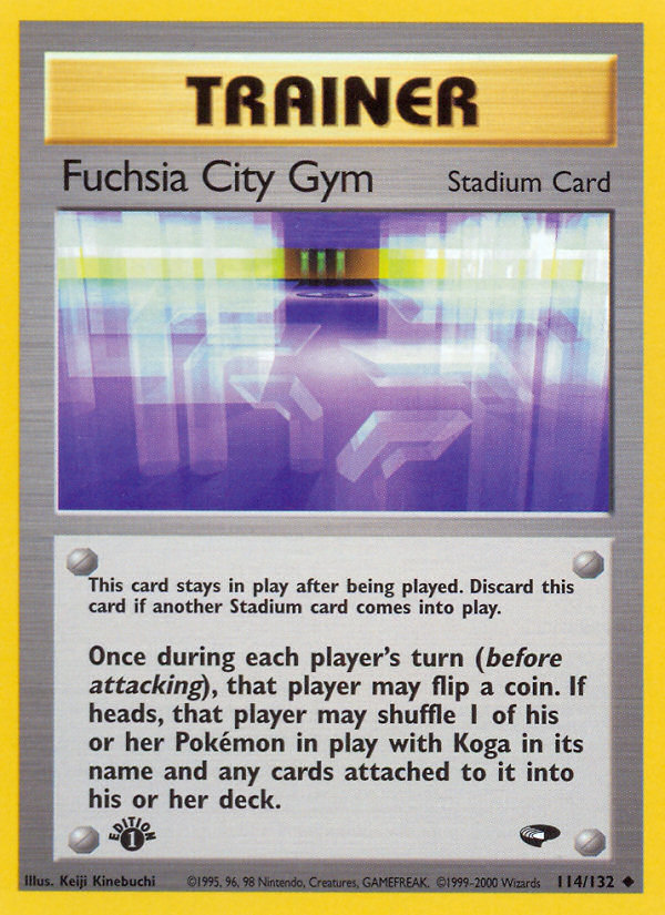 Fuchsia City Gym 1st ed. 114/132