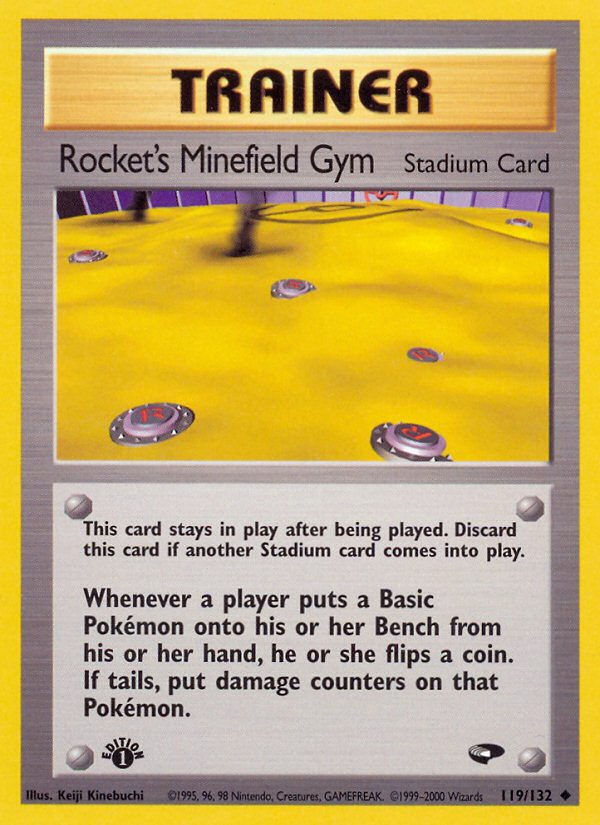 Rocket's Minefield Gym 1st ed. 119/132