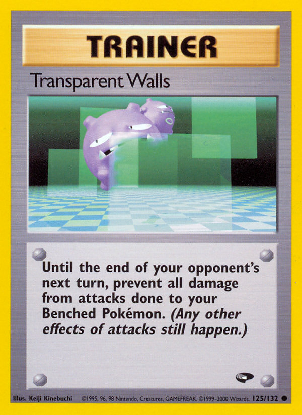 Transparent Walls 125/132