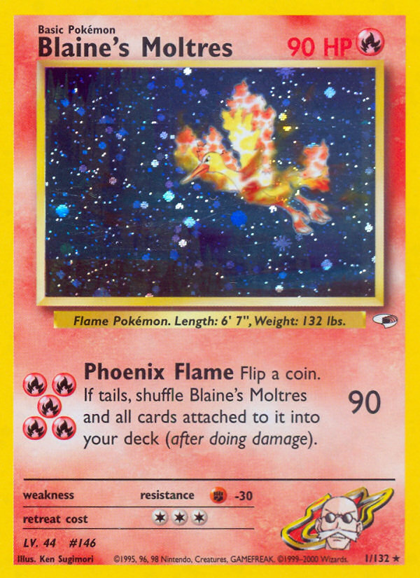 Blaine's Moltres 1/132