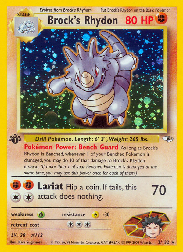 Brock's Rhydon 1st ed. 2/132