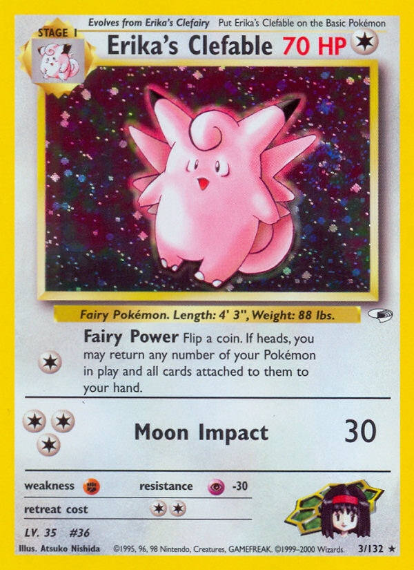 Erika's Clefable 3/132