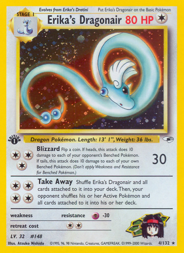 Erika's Dragonair 1st ed. 4/132