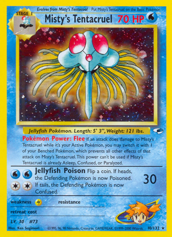 Misty's Tentacruel 10/132