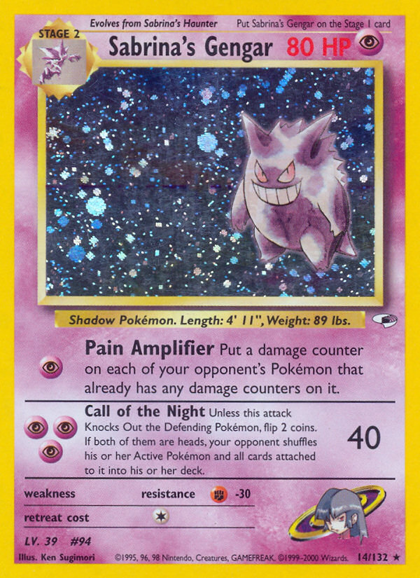 Sabrina's Gengar 14/132