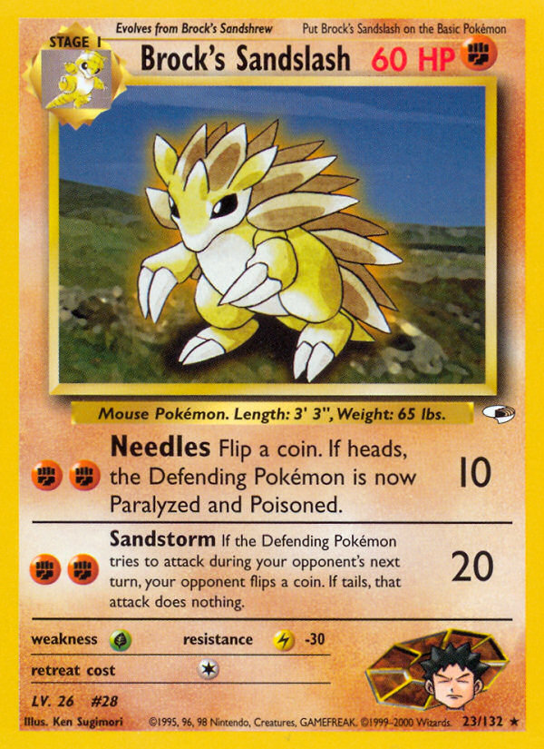 Brock's Sandslash 23/132
