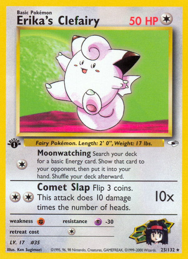 Erika's Clefairy 1st ed. 25/132