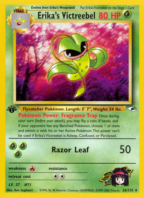Erika's Victreebel 1st ed. 26/132