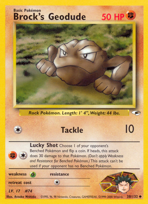 Brock's Geodude 38/132